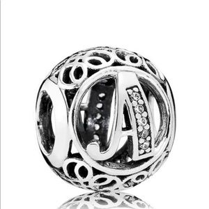 Pandora letter “A” charm